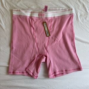 Skims cotton ribbed boxers